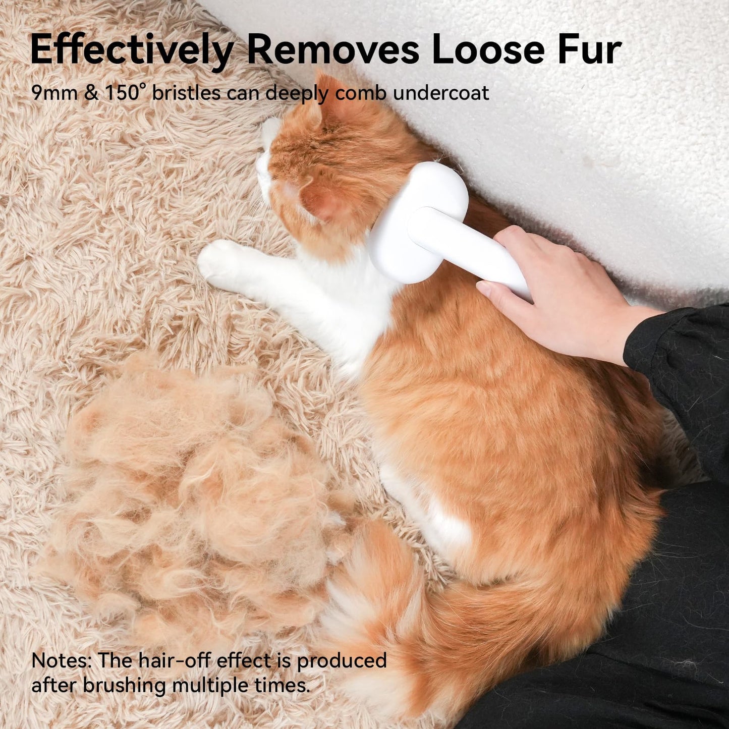 Aumuca Cat Brush for Shedding – Pet Grooming Comb